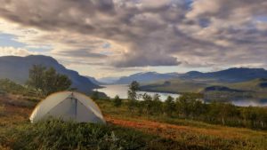 formation bivouac trek itinérant en Laponie